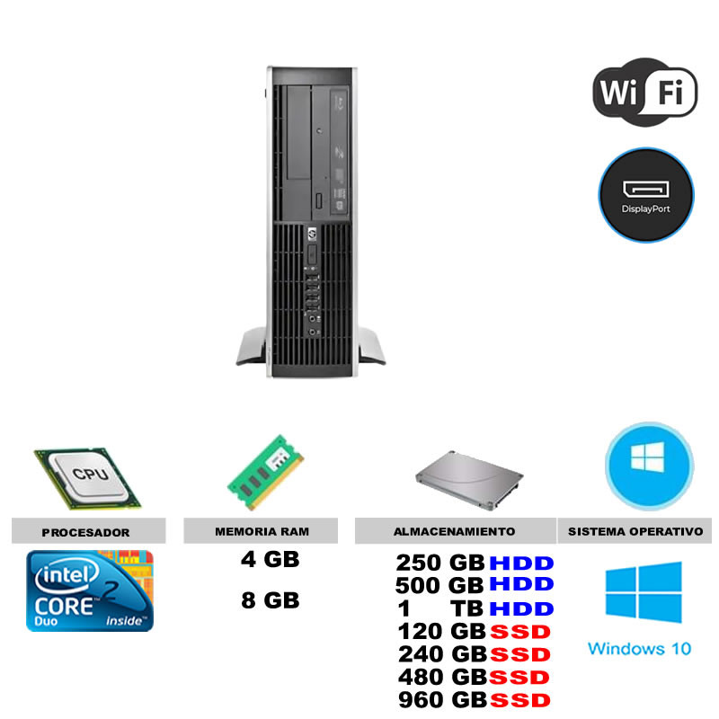 HP 8000 Elite SFF Core 2 DUO