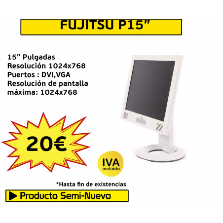 MONITOR FUJITSU P15 15"