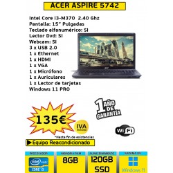 ACER ASPIRE 5742 CORE I3 8...