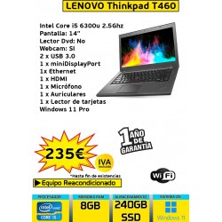 LENOVO THINKPAD T460 CORE...