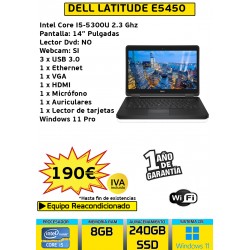 DELL LATITUDE E5450 CORE I5...