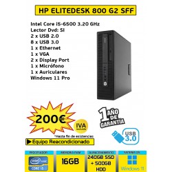 HP ELITEDESK 800 G2 SFF...