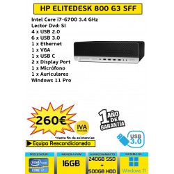 HP ELITEDESK 800 G3 SFF...