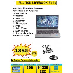 FUJITSU LIFEBOOK E734 CORE...