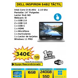 DELL INSPIRON 5482 TÁCTIL...