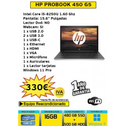 HP PROBOOK 450 G5 CORE I5...