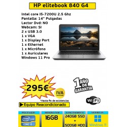 HP ELITEBOOK 840 G4 CORE I5...