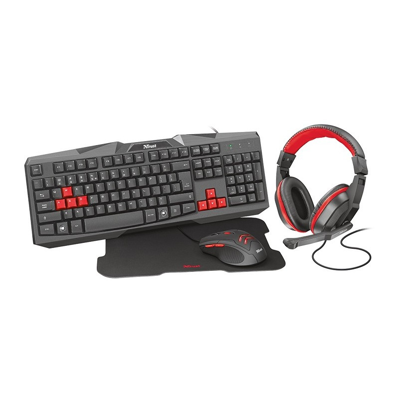 KIT GAMING ZIVA 4 EN 1 TRUST