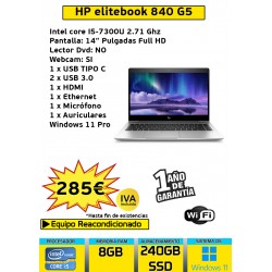 HP ELITEBOOK 840 G5 CORE...