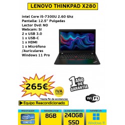 LENOVO THINKPAD X280 CORE...