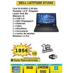 DELL LATITUDE E7250 CORE I5...