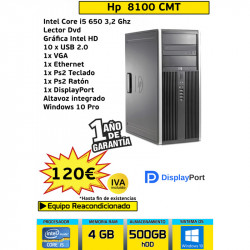 HP 8100 CMT CORE I5