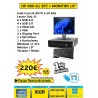 EQUIPO COMPLETO HP 800 G1 SFF 16GB RAM 240GB SSD 500GB HDD  + MONITOR+ T+R