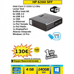 HP 6300 SFF CORE I3
